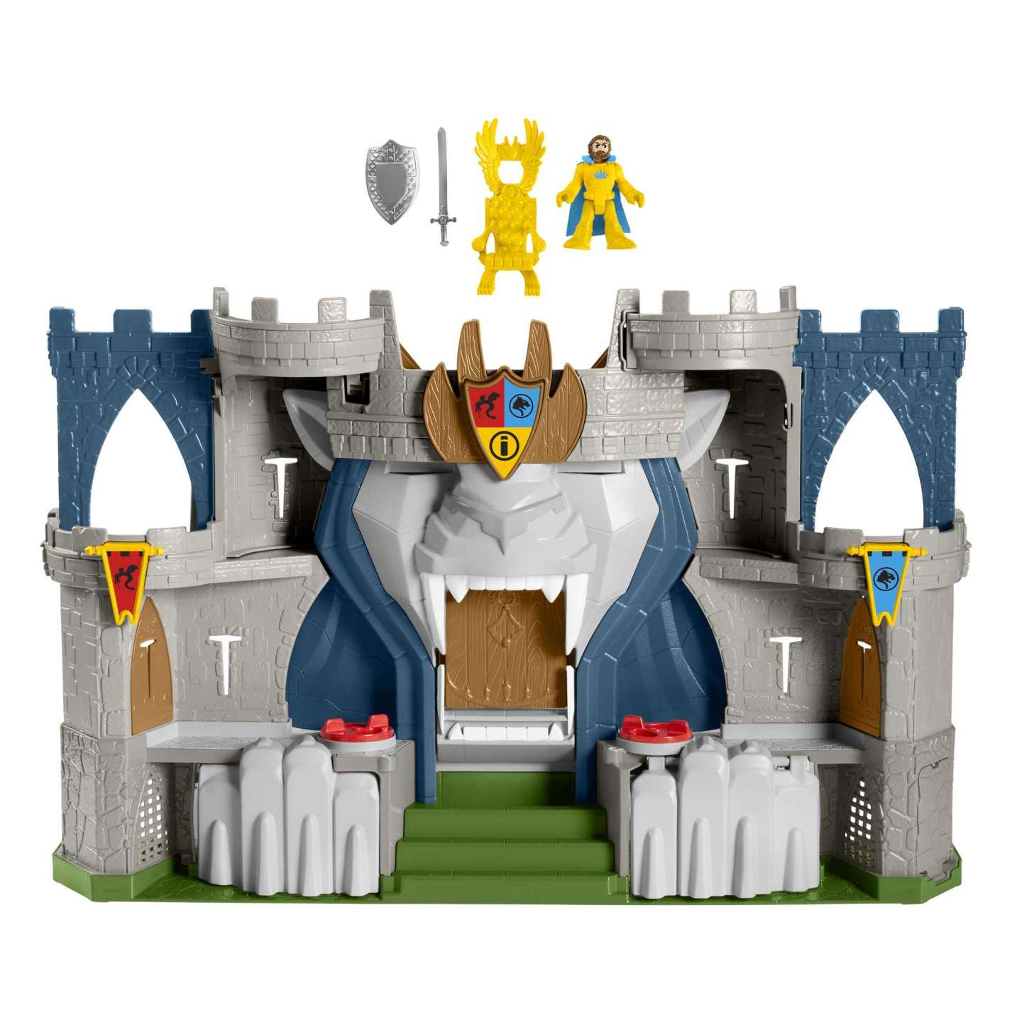 Mattel Imaginext Knight Lion kastély készlet (HCG45)