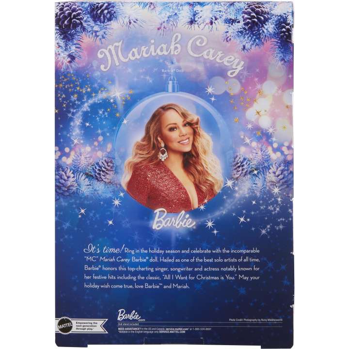 Mattel Barbie Holiday Mariah Carey Baba (HJX17)