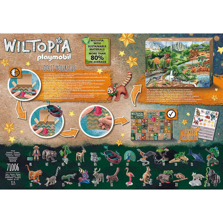 Playmobil Wiltopia DIY Adventi naptár (71006)