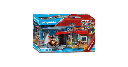 Playmobil - City Action Hordozható tűzoltóság (71193)