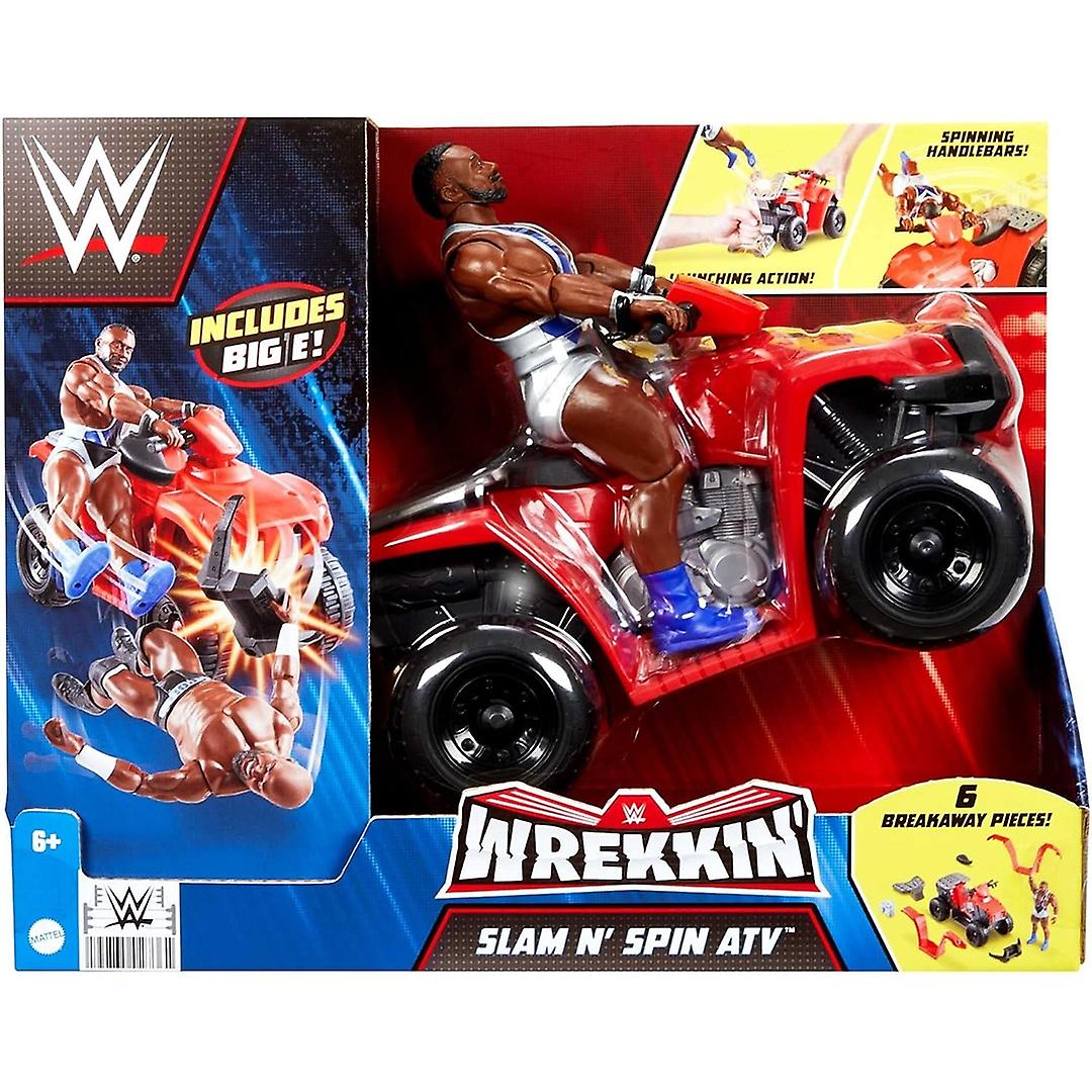 Mattel WWE Wrekkin Slam N Spin Atv (HDM06)