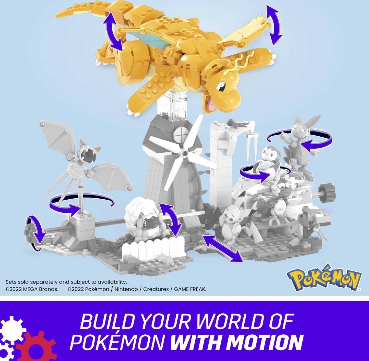 Mattel Mega Pokémon Dragonite építőkészlet (HKT25)