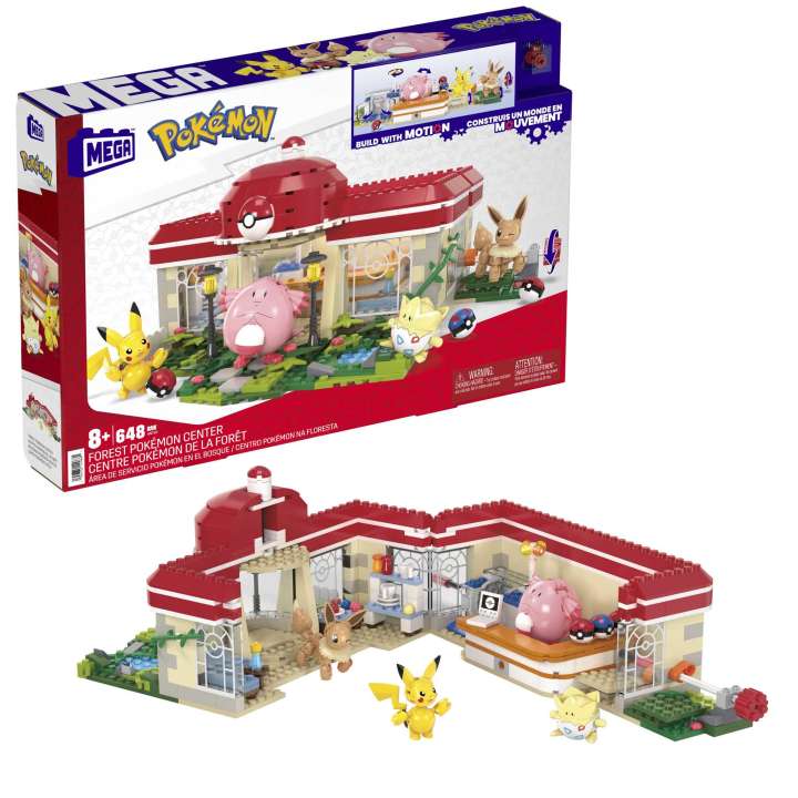 Mattel Pokemon Mega Construx Forest építőkészlet (HNT93)