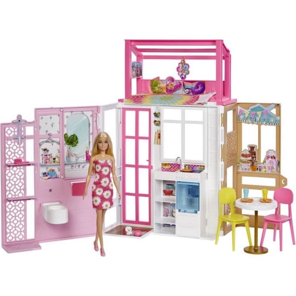 Mattel Barbie ház és játék készlet (HHY40)