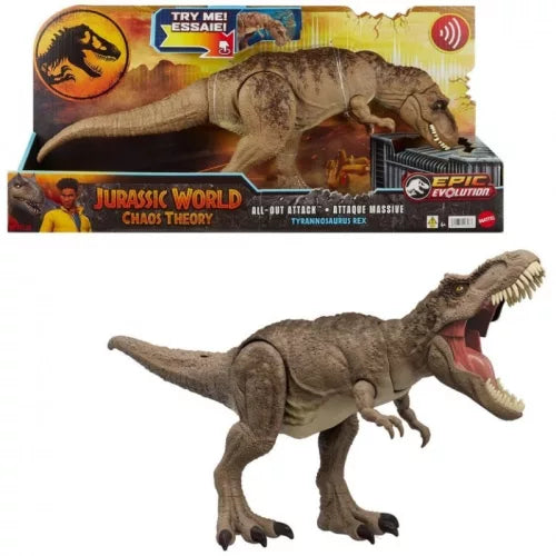 Mattel Jurassic World Kolosszális támadó T-Rex (HXF53)