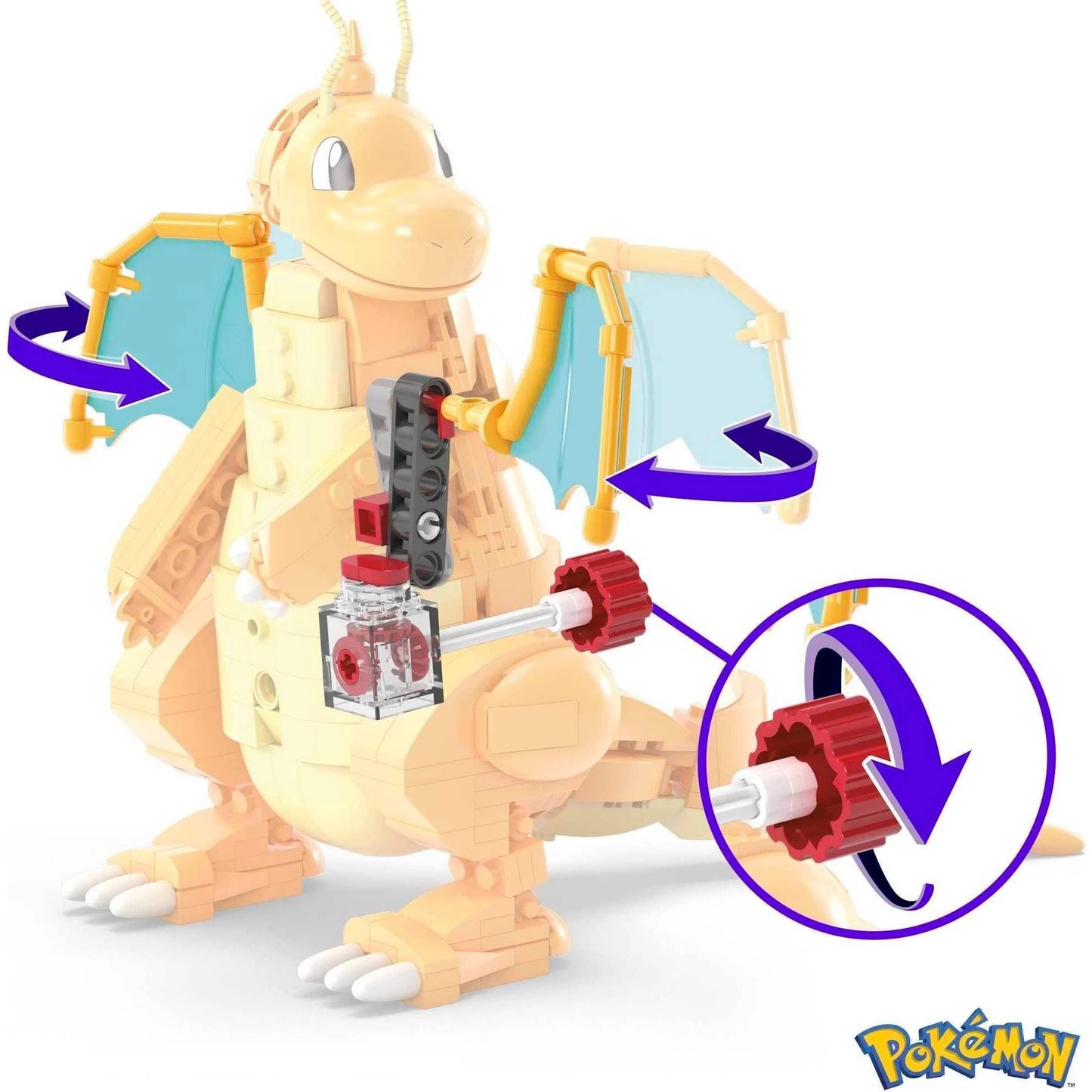 Mattel Mega Pokémon Dragonite építőkészlet (HKT25)