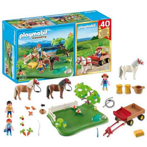 Playmobil - Country Pónilegelő kompakt készlet (5457)