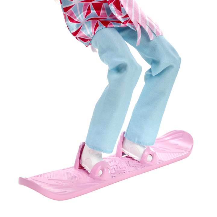 Mattel Snowboard-os Barbie baba (HCN32)