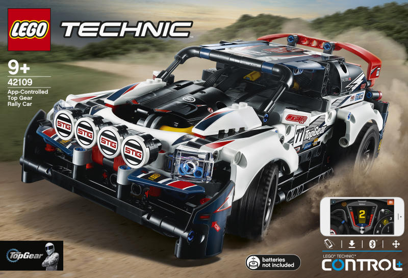 LEGO® Technic - Applikációval irányítható Top Gear raliautó (42109)