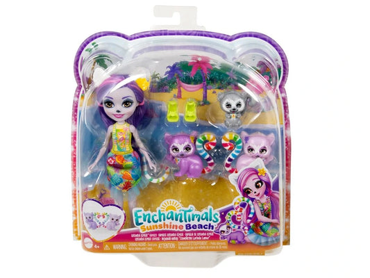 Mattel Enchantimals baba készlet 3 makival (HRX86)