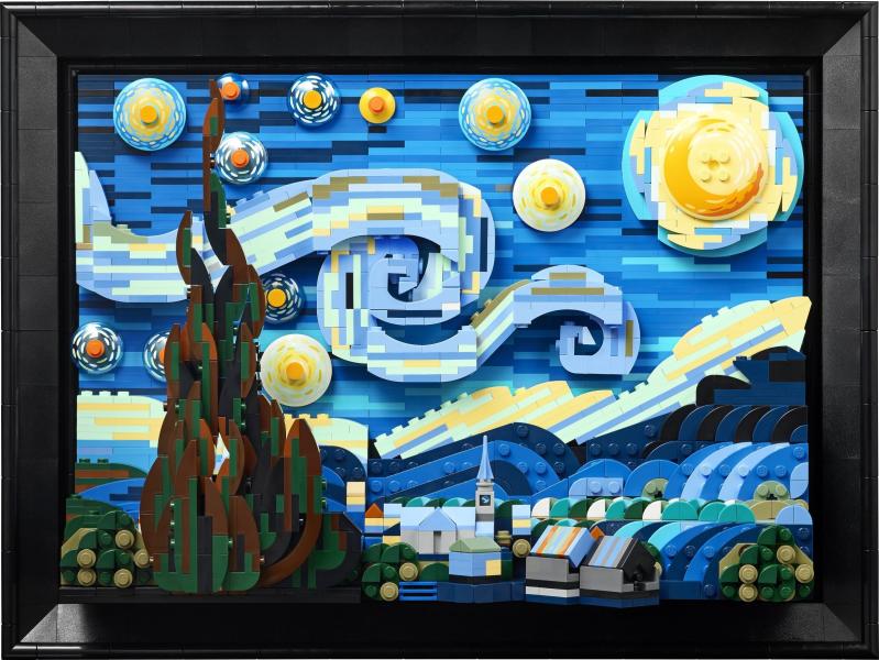 LEGO® Ideas - Vincent van Gogh: Csillagos éj (21333)