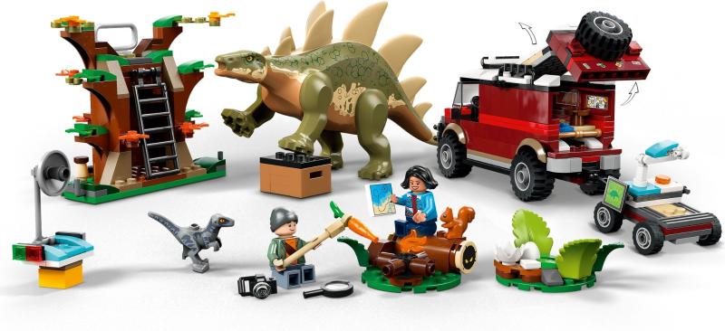 LEGO® Jurassic World - Dinóküldetések: A Stegosaurus felfedezése (76965)