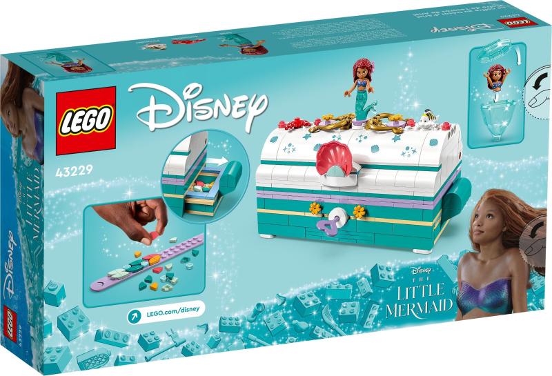 LEGO® Disney™ A kis hableány - Ariel kincsesládája (43229)