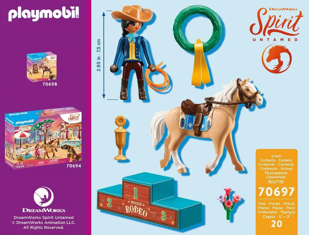 Playmobil Spirit Miradero Western Rodeo Pruval (70697)