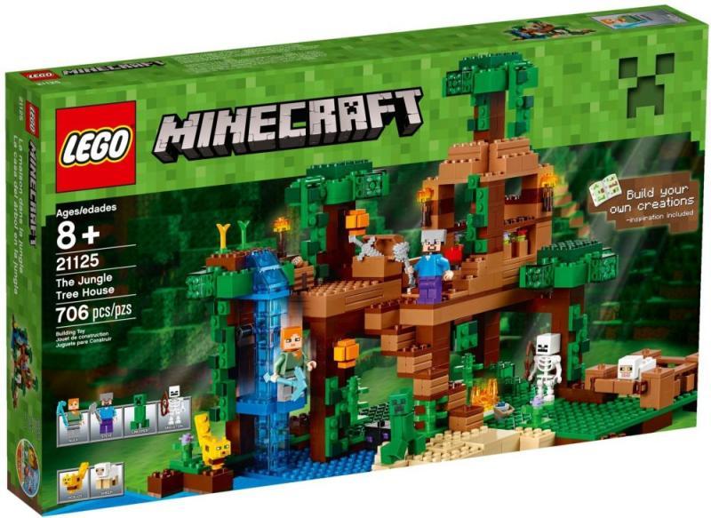 LEGO® Minecraft® - Lombház a dzsungelben (21125)