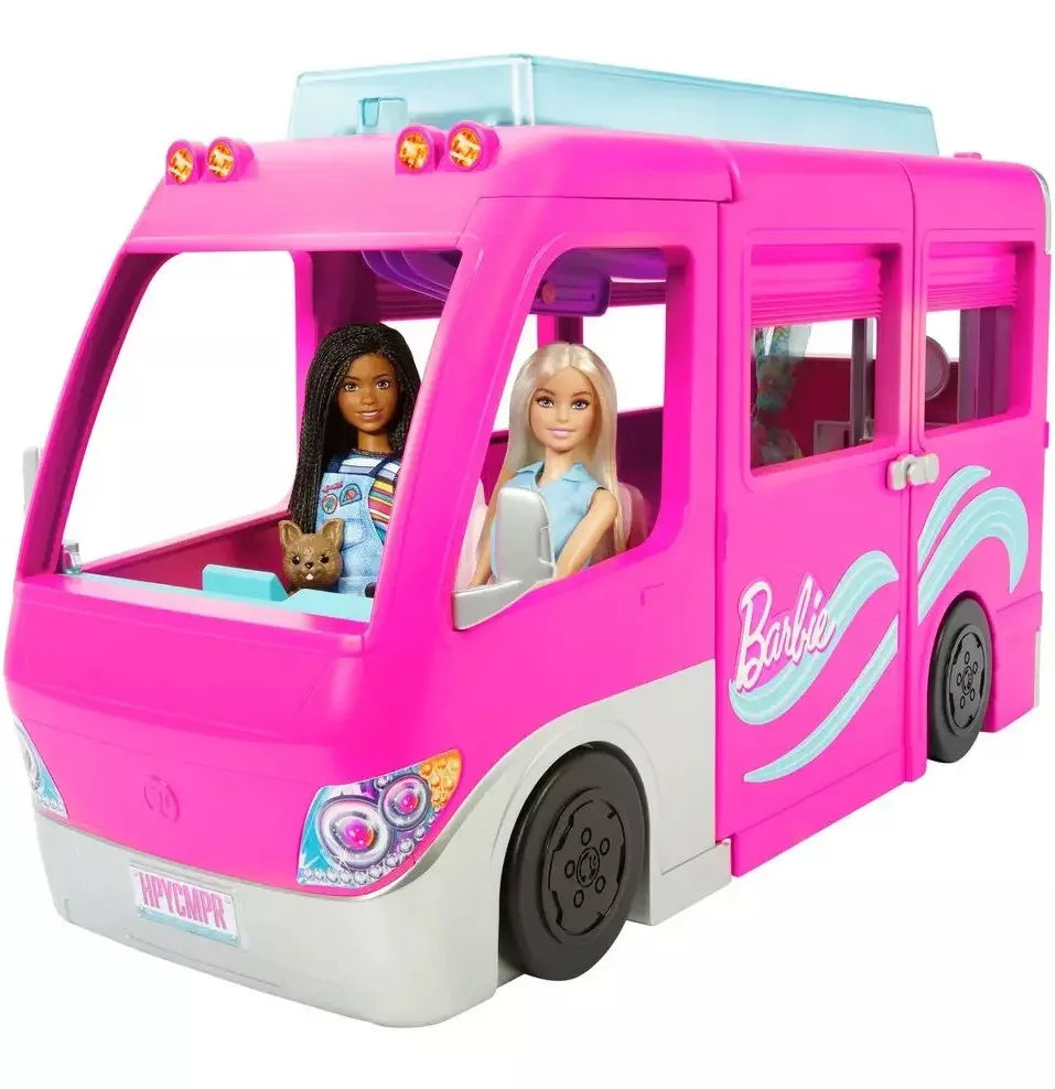 Mattel Barbie Álmok lakókocsija óriáscsúszdával (HCD46)