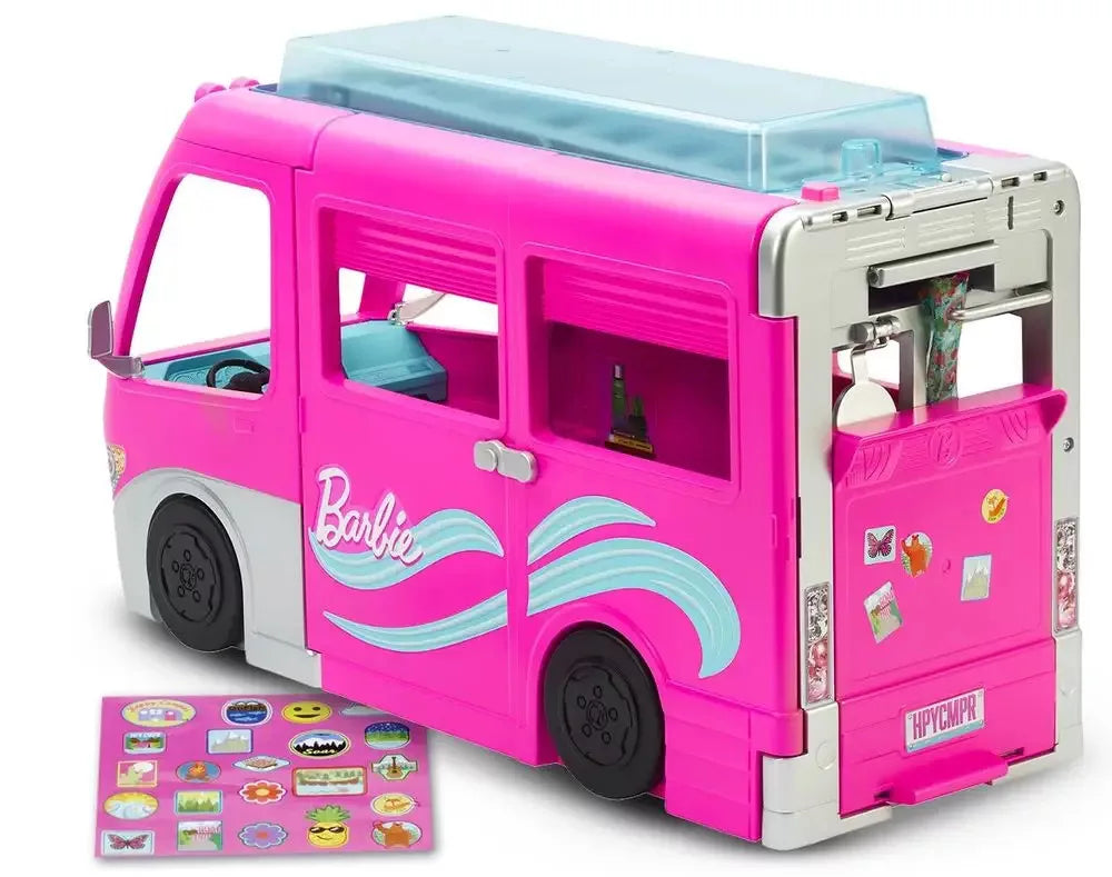 Mattel Barbie Álmok lakókocsija óriáscsúszdával (HCD46)