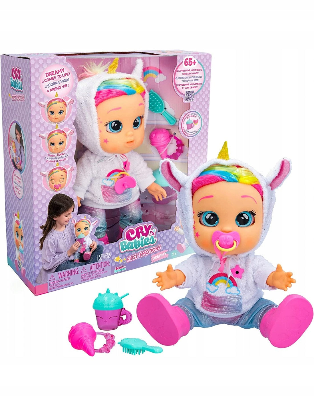 IMC Toys Cry Babies First Emotions Dreamy 88580