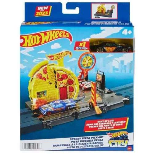 Mattel Hot Wheels City Kezdő pálya - Pizzázó (HMD53)