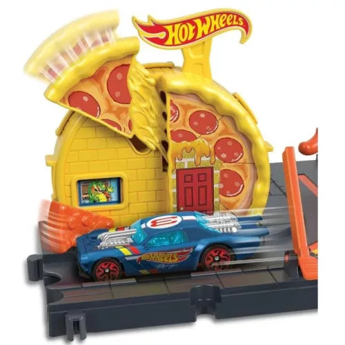 Mattel Hot Wheels City Kezdő pálya - Pizzázó (HMD53)