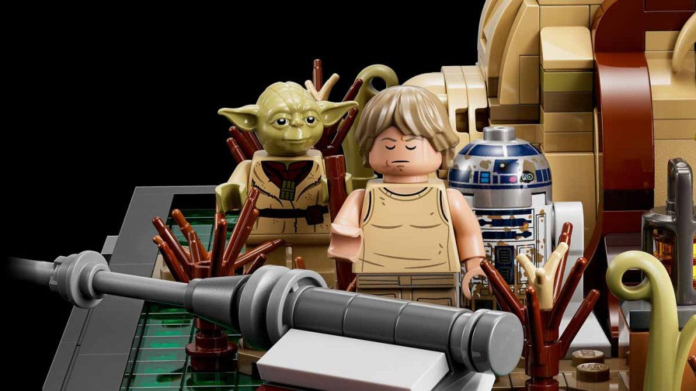 LEGO® Star Wars™ - Jedi kiképzés a Dagobah bolygón dioráma (75330)