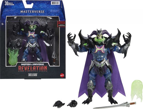 Mattel Masters of the Universe Masterverse / Revelation Skelegod akciófigura (GYV17)