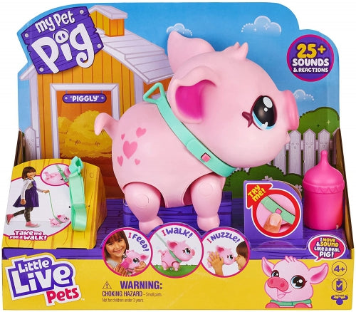 Moose Little Live Pets - Pinki, a kismalac (LLP026366)