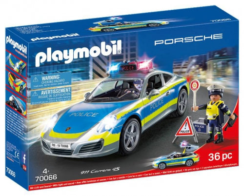 Playmobil Porsche 911 Carrera 4S Rendőrség (70066)