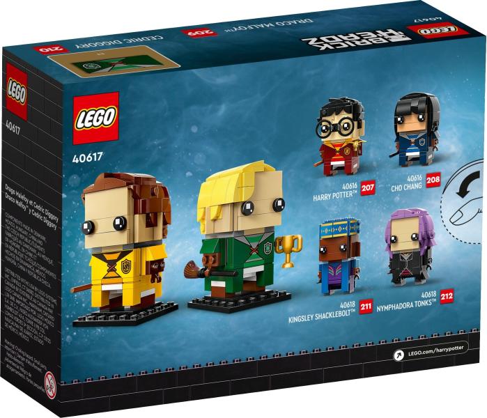 LEGO® BrickHeadz - Harry Potter™ - Draco Malfoy és Cedric Diggory (40617)