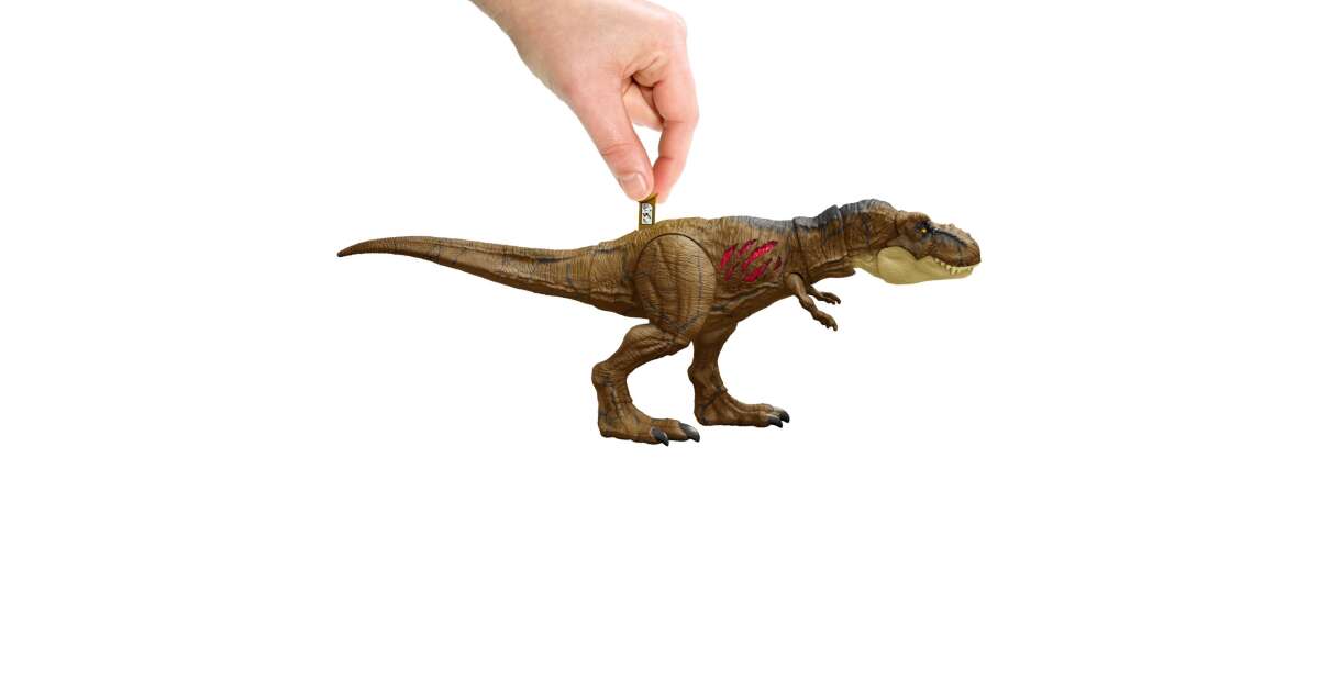 MATTEL JURASSIC WORLD EXTRÉM KÁR DINOZAURUSZ TYRANNOSAURUS REX (HGC19)