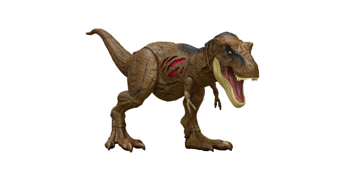 MATTEL JURASSIC WORLD EXTRÉM KÁR DINOZAURUSZ TYRANNOSAURUS REX (HGC19)