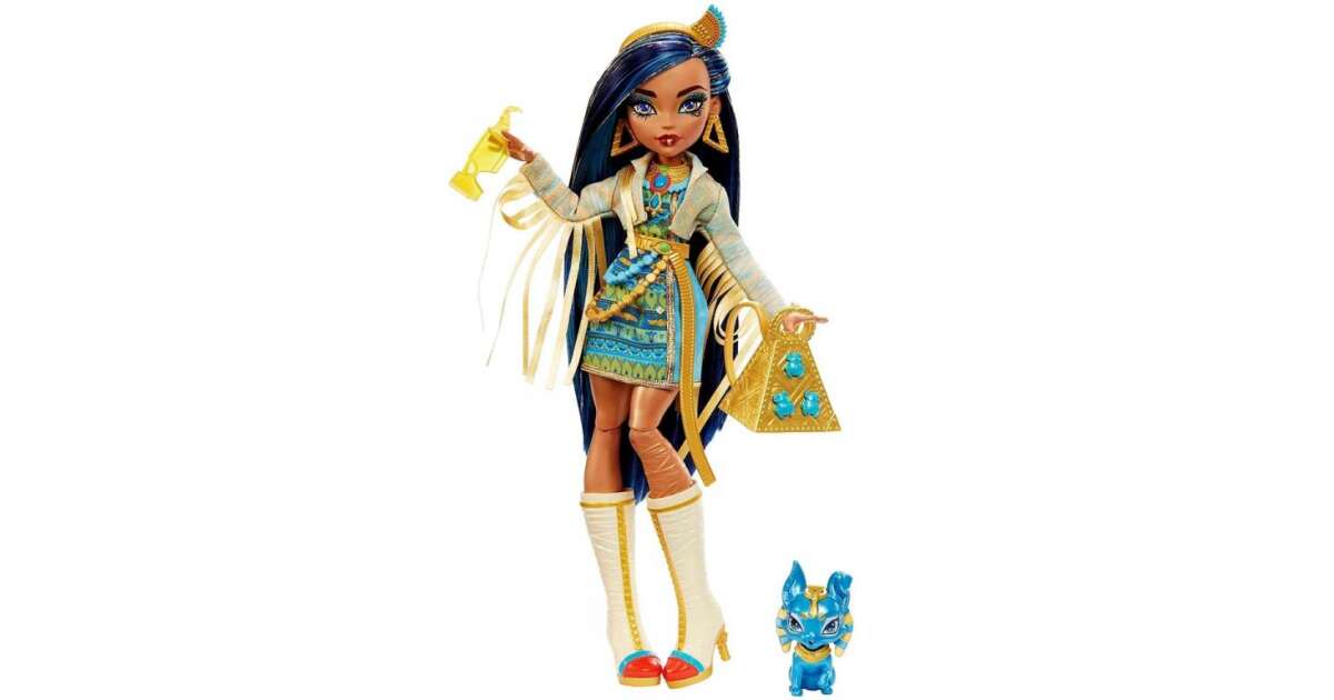 Mattel Monster High baba Cleo de Nile (HHK54)