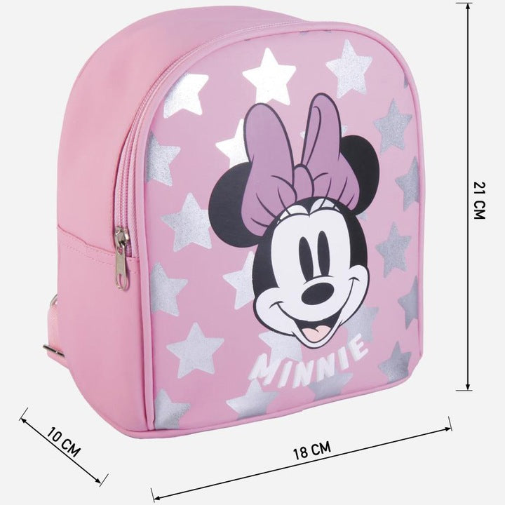 Cerda - Minnie Pink hátizsák, méretei 18cm x 10cm x 21cm