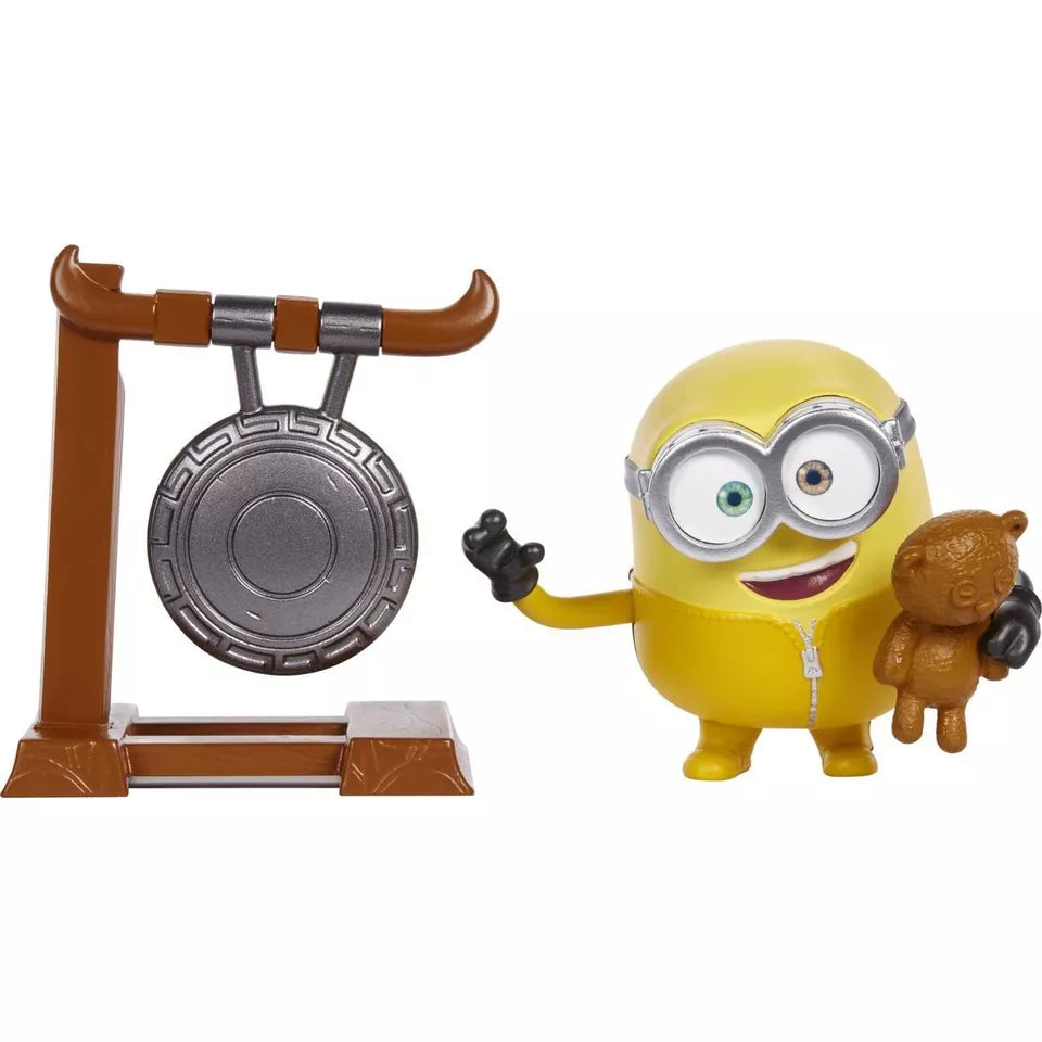 Mattel Minyonok - gru színre lép: bob figura 10cm (GMD92)