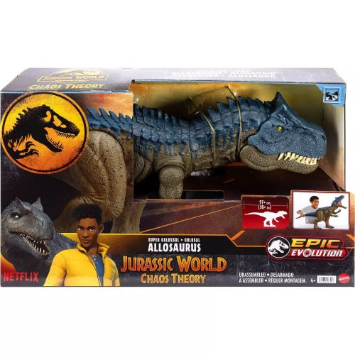 Mattel Jurassic World Chaos Theory Super Colossal Allosaurus (HRX53)