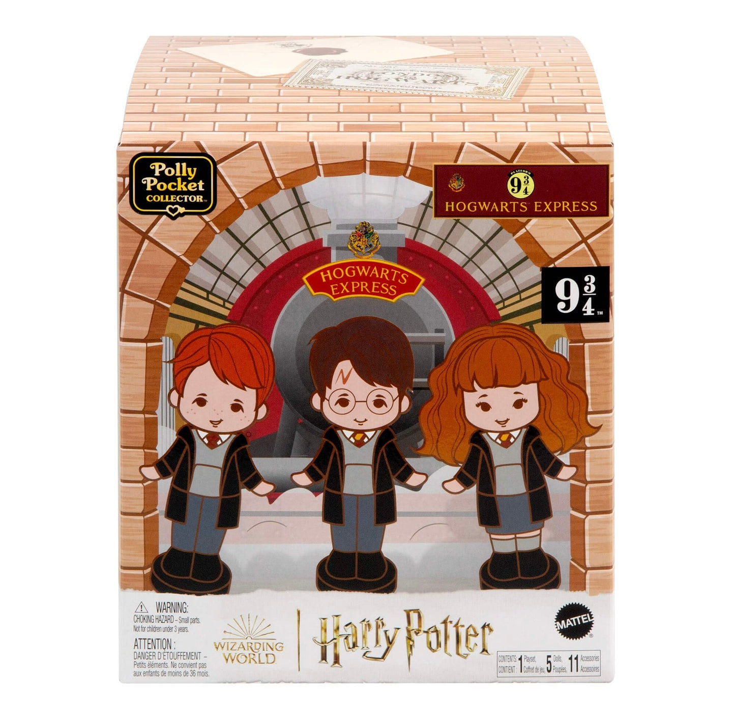 Mattel Harry Potter Polly Pocket Mini figurák és játékkészlet (HRD56)