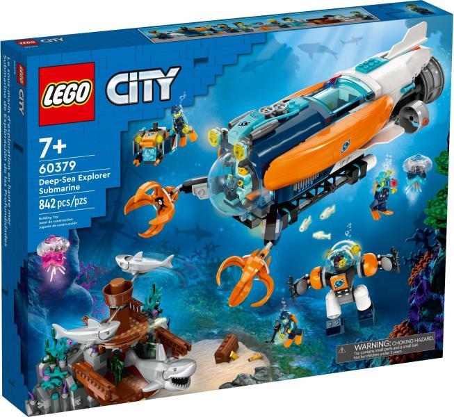 LEGO® City - Mélytengeri kutató tengeralattjáró (60379)